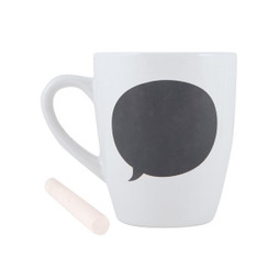 Claps 74134 - Creative Chalkboard Mug with Chalk