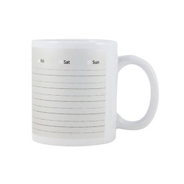 Claps 74136 - Weekly Planner Mug 320ml