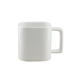 Claps 74151 - Square Ceramic Mug with Unique Style
