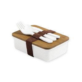 Claps 74228 - Eco-Friendly Bamboo Lunch Box Set