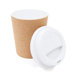 Claps 74233 - Eco-Friendly Cork Layered Travel Cup