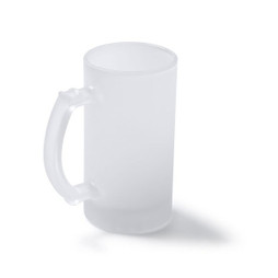 Claps 74273 - Frosted Borosilicate Glass Mug for Sublimation