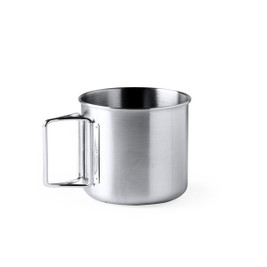 Claps 74275 - Stainless Steel Mug With Folding Handles