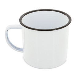 Claps 74279 - Vintage Style Metal Mug with Retro Finish