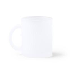 Claps 74300 - Satin Finish Glass Mug with Sublimation 350ml
