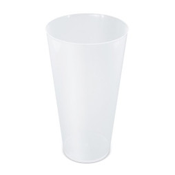 Claps 74319 - Reusable Translucent PP Cup 480ml Capacity