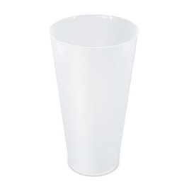 Claps 74319 - Reusable Translucent PP Cup 480ml Capacity