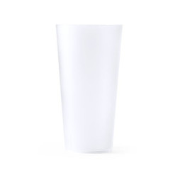 Claps 74356 - Reusable Flexible PP Glass with 400ml Capacity