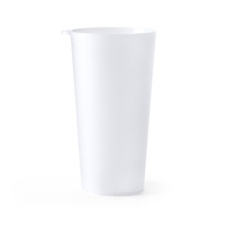 Claps 74359 - Reusable Flexible Glass with Ring 400ml