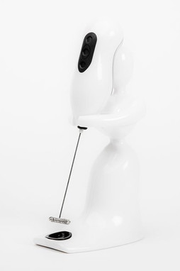 Claps 75052 - Electric Milk Frother with Convenient Stand