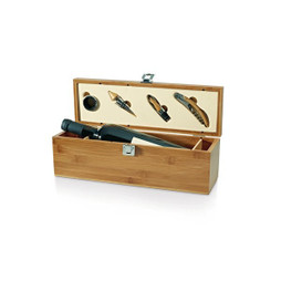 Claps 76006 - Premium Bamboo Wine Gift Set