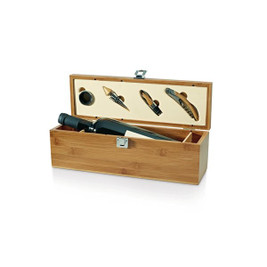 Claps 76006 - Premium Bamboo Wine Gift Set