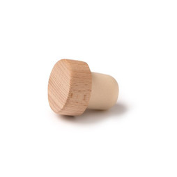 Claps 76062 - Elegant Wooden Wine Bottle Stopper