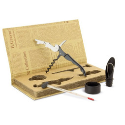 Claps 76073 - Set Completo per Vino con Termometro