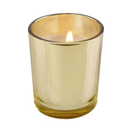 Claps 79113 - Bergamot Scented Candle in Gold Glass