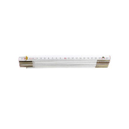 Claps 81028 - Double Mètre en Bois Pliable 2 Mètres