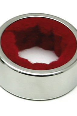Claps 82045 - Glossy Silver Drip Stopper with Felt