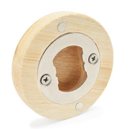Claps 82064 - Rund Bambuflasköppnare med Magnetisk Kärna