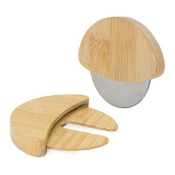 Claps 82078 - Eco-Friendly Bamboo Pizza Cutter
