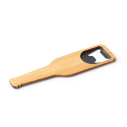 Claps 82088 - Bamboo and Metal Magnetic Bottle Opener