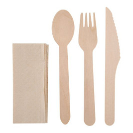 Claps 82095 - Eco-Friendly Disposable Cutlery Set