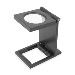 Claps 82537 - Folding Magnifier with Built-In Measuring Ruler