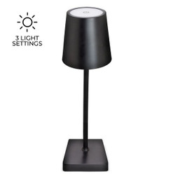 Claps 85064 - Rechargeable Touch Table Lamp with Adjustable Shades
