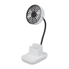 Claps 85066 - Desktop USB Fan with Pen and Phone Holder