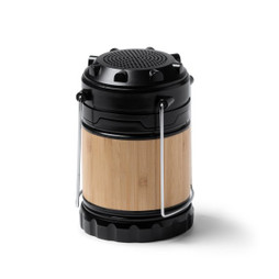 Claps 85073 - Eco-Friendly Bamboo Speaker with Lamp