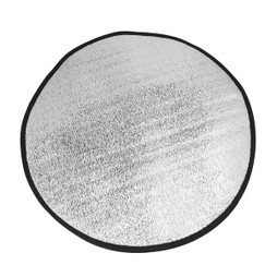 Claps 88010 - Premium Aluminum Steering Wheel Cover with Black Trim