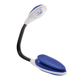 Claps 89014 - Lampe de Lecture LED Bicolore avec Corps Flexible