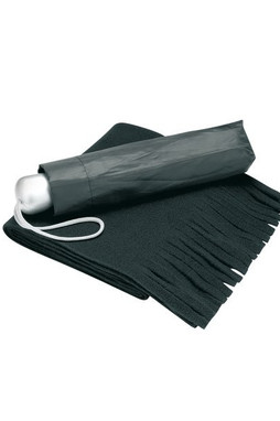 Claps 90021 - Gift Box with Folding Umbrella and Scarf