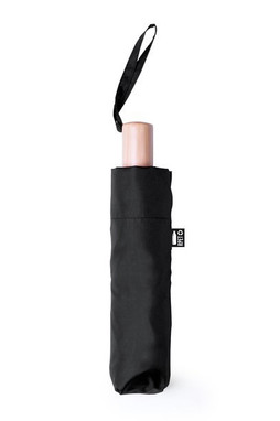 Claps 90034 - Eco-Friendly Foldable Umbrella with Wooden Handle