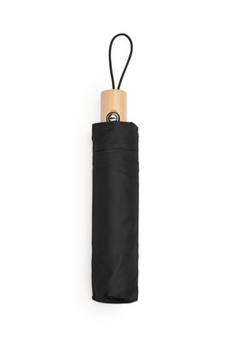 Claps 90038 - Bamboo Handle Auto Open-Close Umbrella