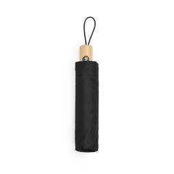 Claps 90038 - Bamboo Handle Auto Open-Close Umbrella