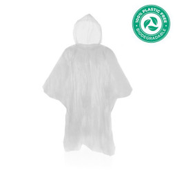 Claps 93069 - Eco-Friendly Compostable PLA Adult Poncho