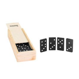 Claps 95046 - Jeu de Dominos en Bois Élégant