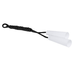 Claps 95073 - Vibrant Jump Rope with Comfortable White Handles