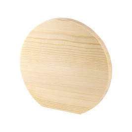 Claps 95130 - Round Pinewood Trophy Display