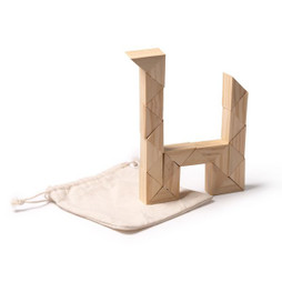 Claps 95142 - Eco-Friendly Wooden Puzzle Set