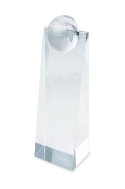 Claps 95156 - Prism Glass Trophy with World Globe