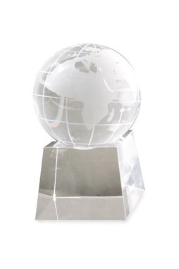 Claps 95159 - Deluxe Globe Trophy with Blue Satin Lining