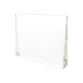 Claps 95164 - Premium Glass Trophy with Blue Satin Lining