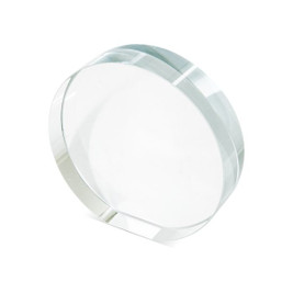 Claps 95185 - Round Glass Trophy with Magnetic Closure