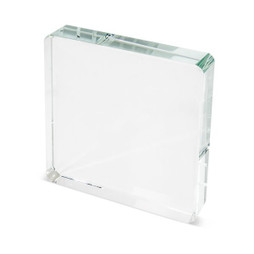 Claps 95187 - Square Glass Trophy with Magnetic Closure