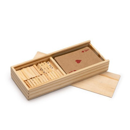 Claps 95190 - Eco-Friendly Card and Domino Set