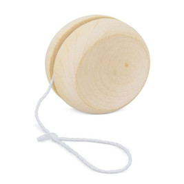 Claps 95228 - Classic Wooden Yo-Yo with White String