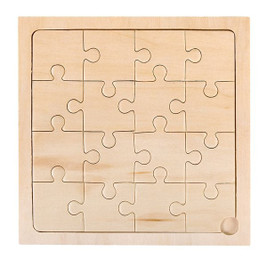 Claps 95741 - Customizable Wooden Puzzle Set