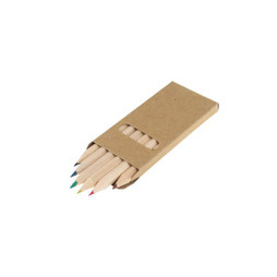 Claps 96002 - Natural Finish Pencil Set in Cardboard Box