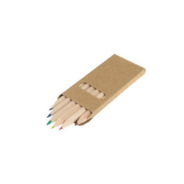 Claps 96002 - Natural Finish Pencil Set in Cardboard Box